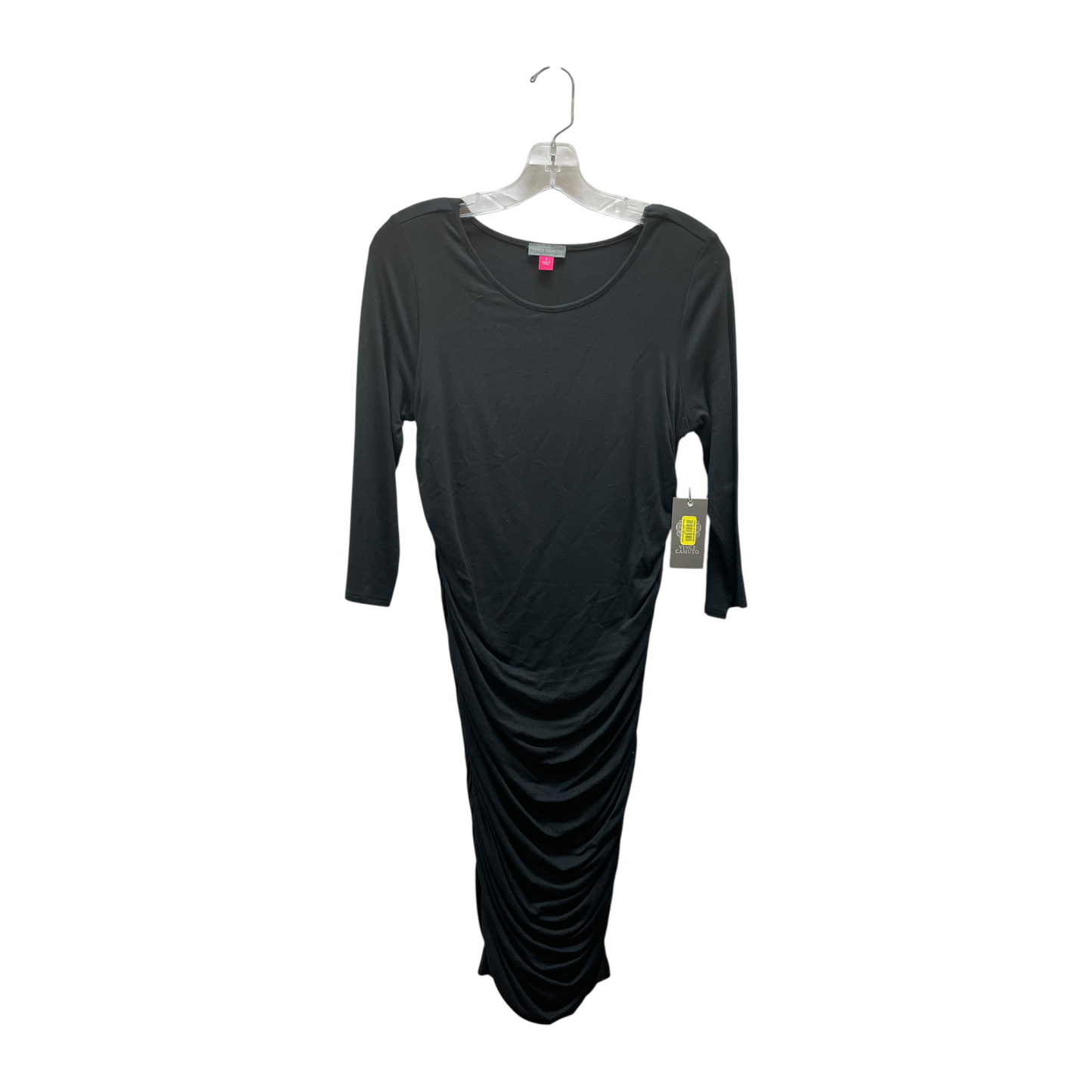 Dress Casual Midi By Vince Camuto In Black, Size:S