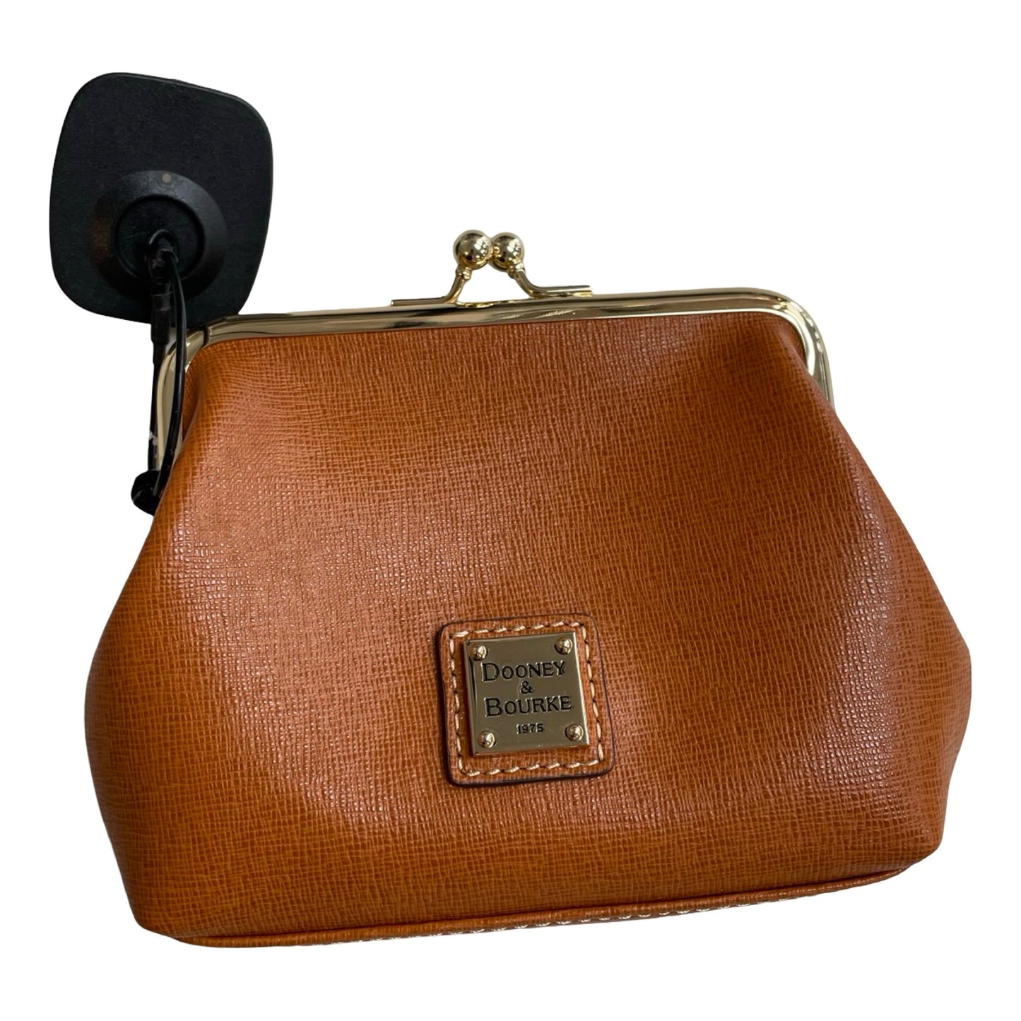 Coin Purse Designer By Dooney And Bourke In Tan, Size:Medium