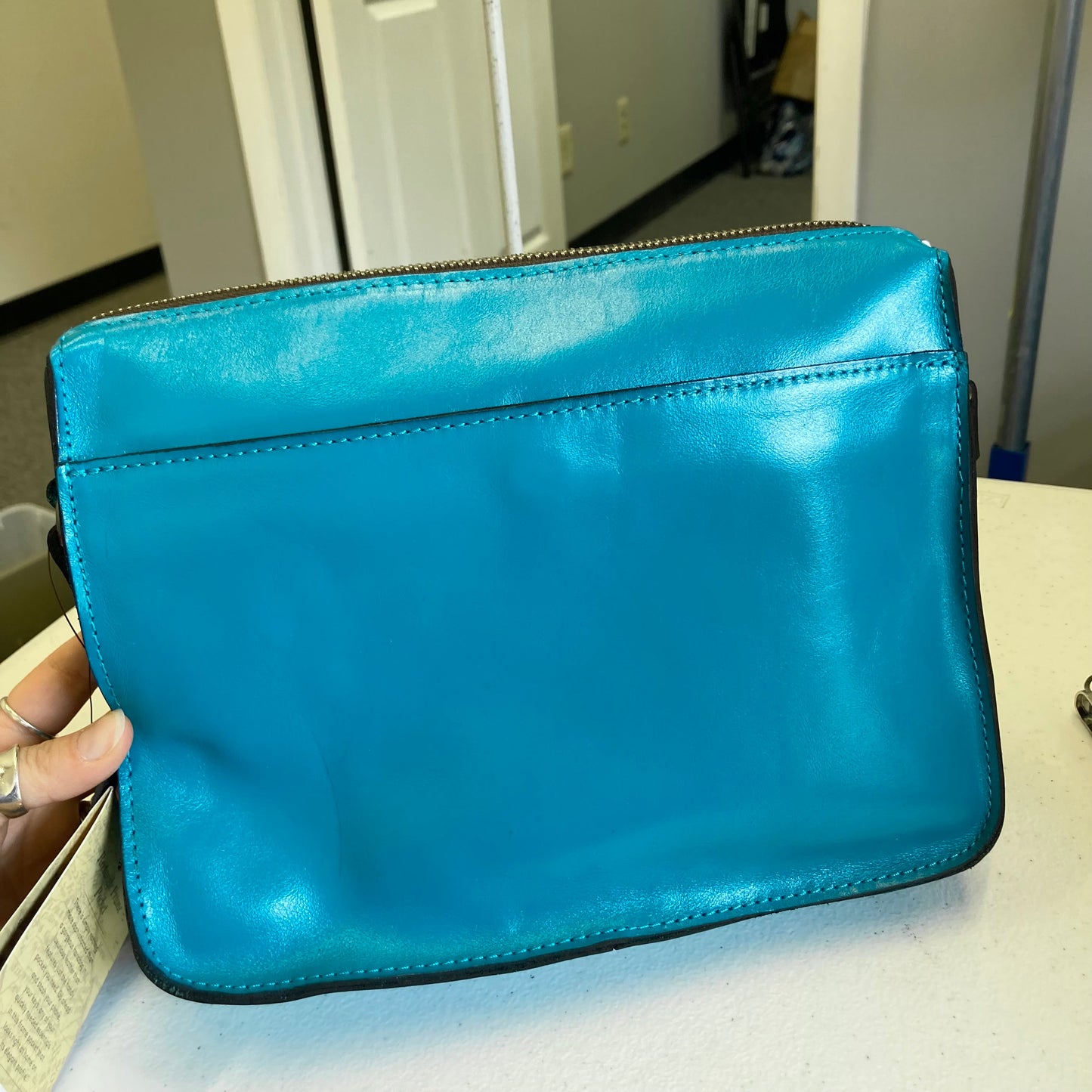 Crossbody Designer By Patricia Nash In Blue, Size:Medium