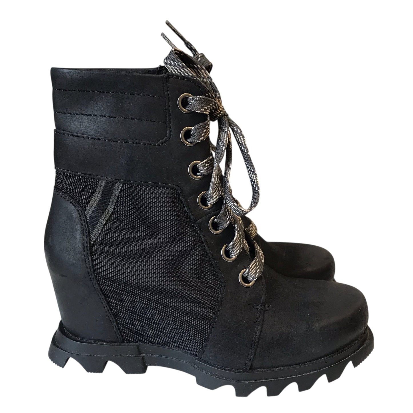 Boots Ankle Heels By Sorel In Black, Size:6