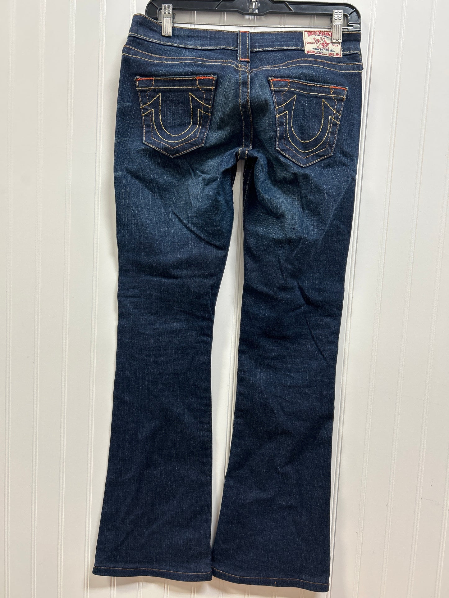 Jeans Straight By True Religion In Blue Denim, Size:4