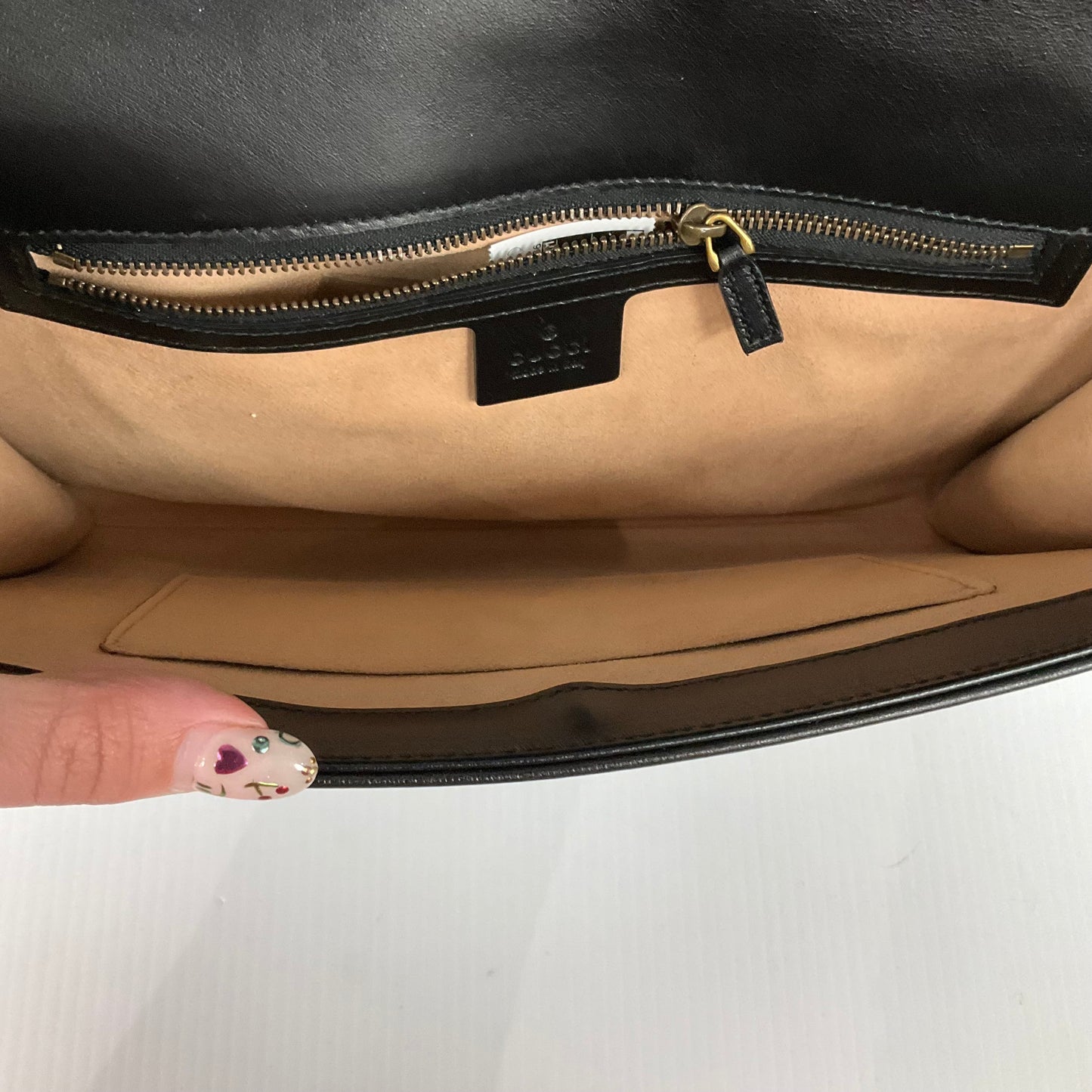 Clutch Luxury Designer By Gucci, Size: Large