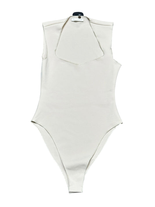 Bodysuit By Zara In Tan, Size:S