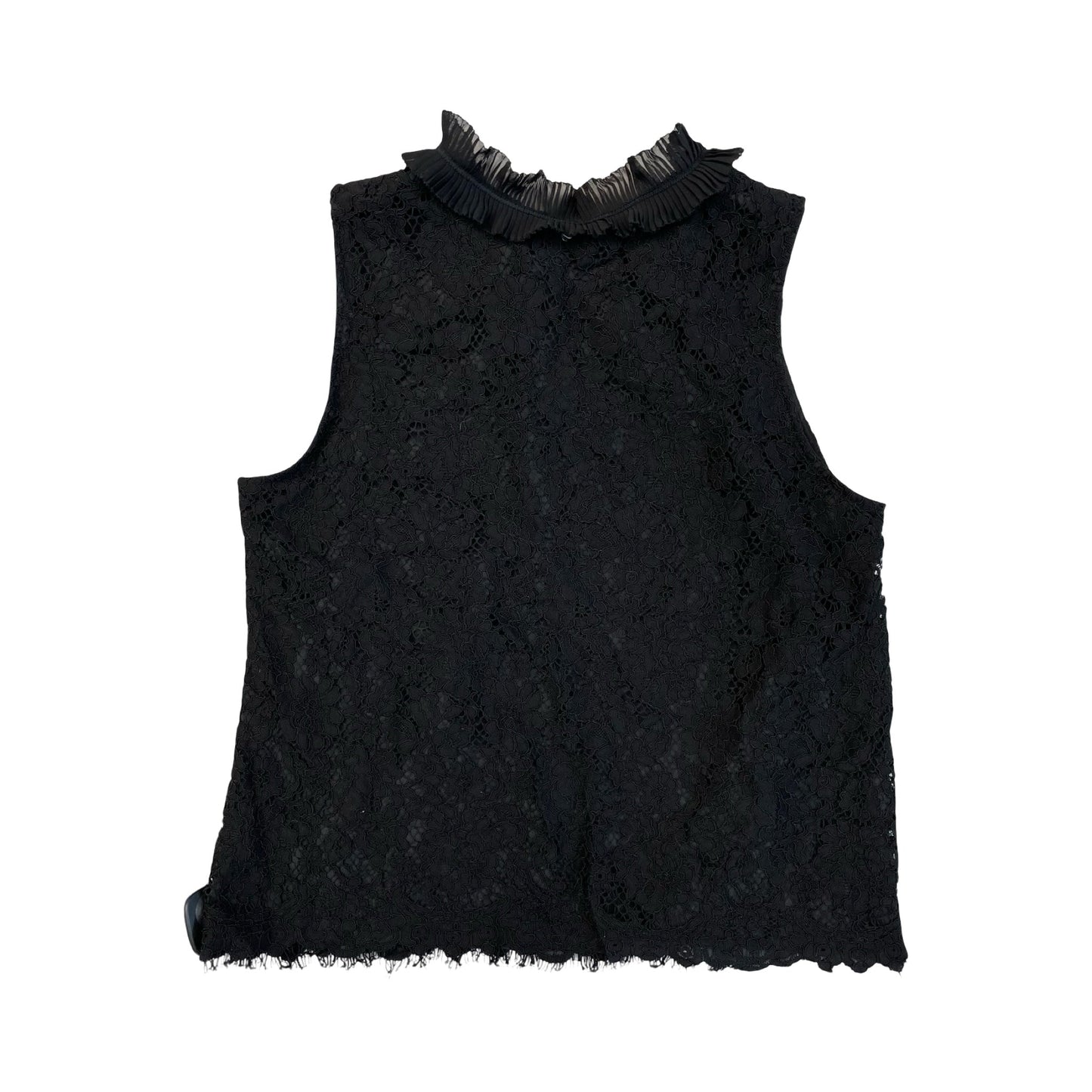 Top Sleeveless By J. Crew In Black, Size:L