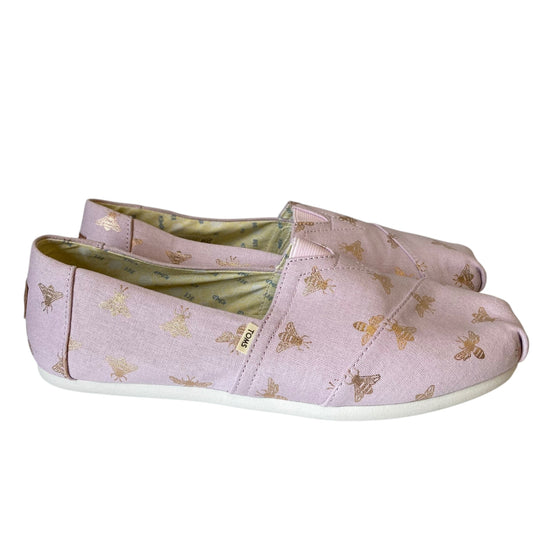 Shoes Sneakers By Toms In Pink, Size:9