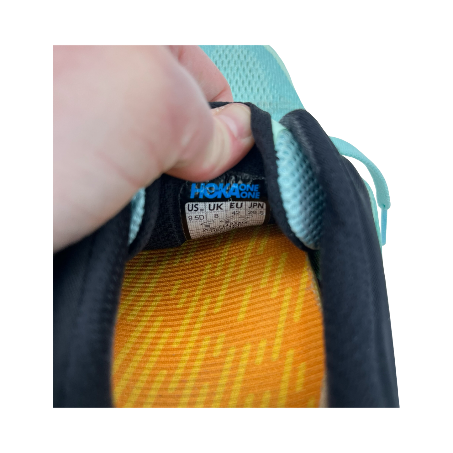 Shoes Athletic By Hoka In Green, Size:9.5