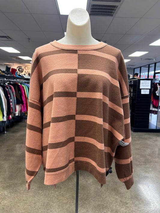 Sweater By Miou Muse In Brown, Size:S