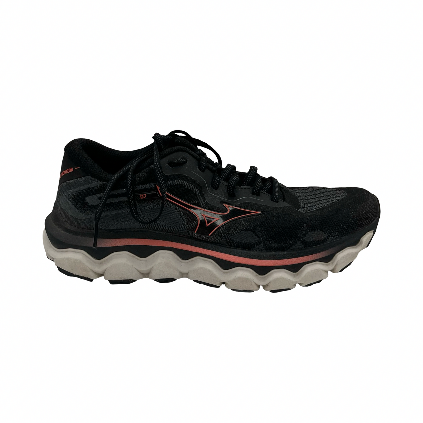 Shoes Athletic By Mizuno In Black & Orange, Size:8.5