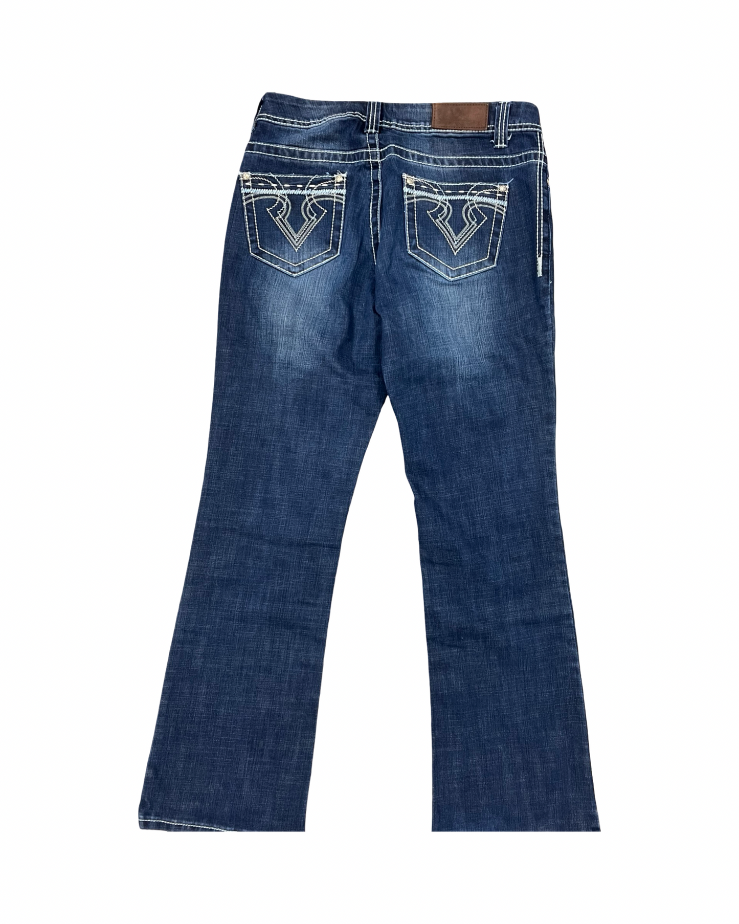 Jeans Boot Cut By Clothes Mentor In Blue Denim, Size:10
