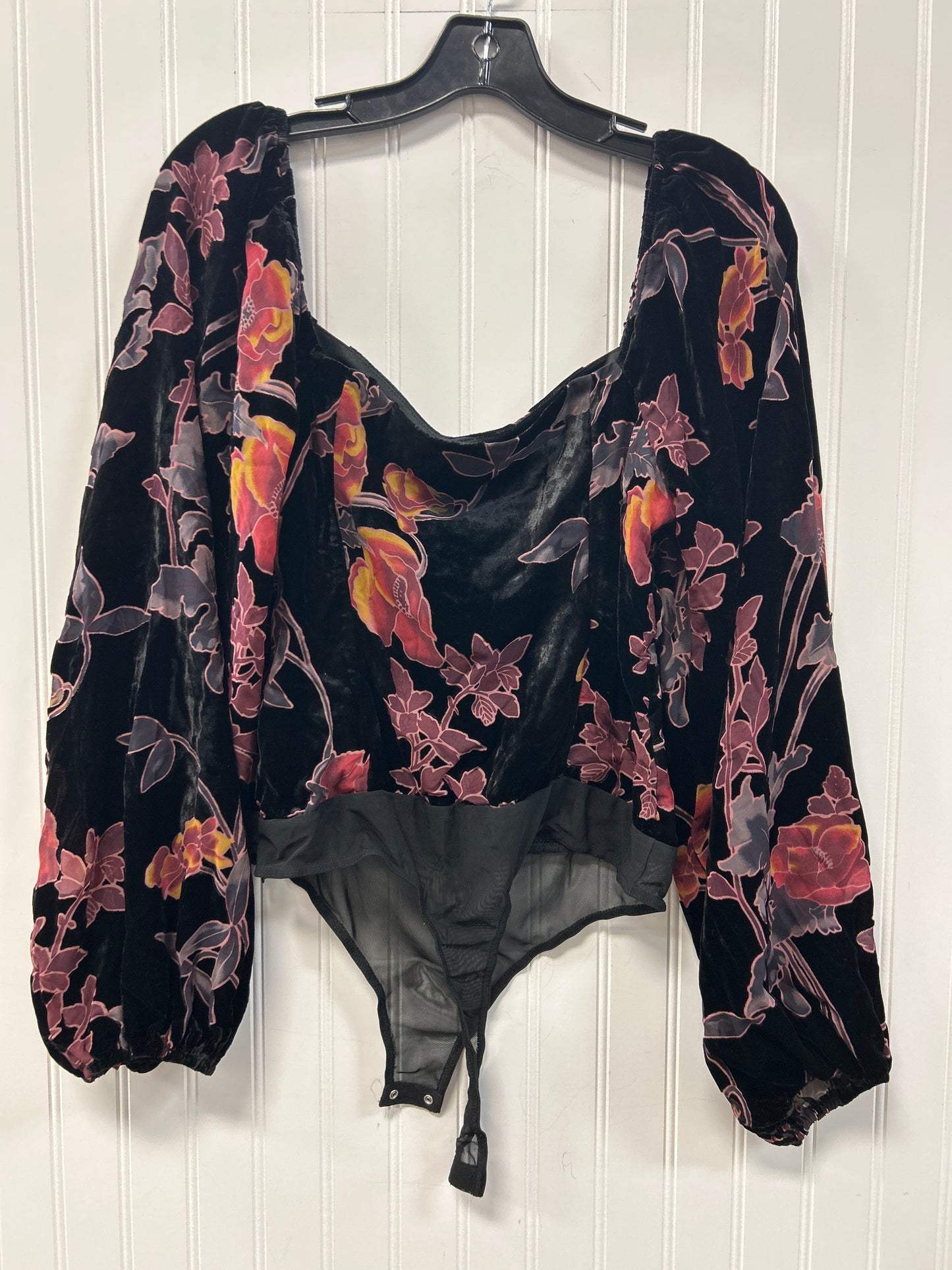 Top Ls By Fore In Black, Size:L