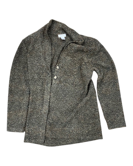 Cardigan By Christopher And Banks In Green, Size:L