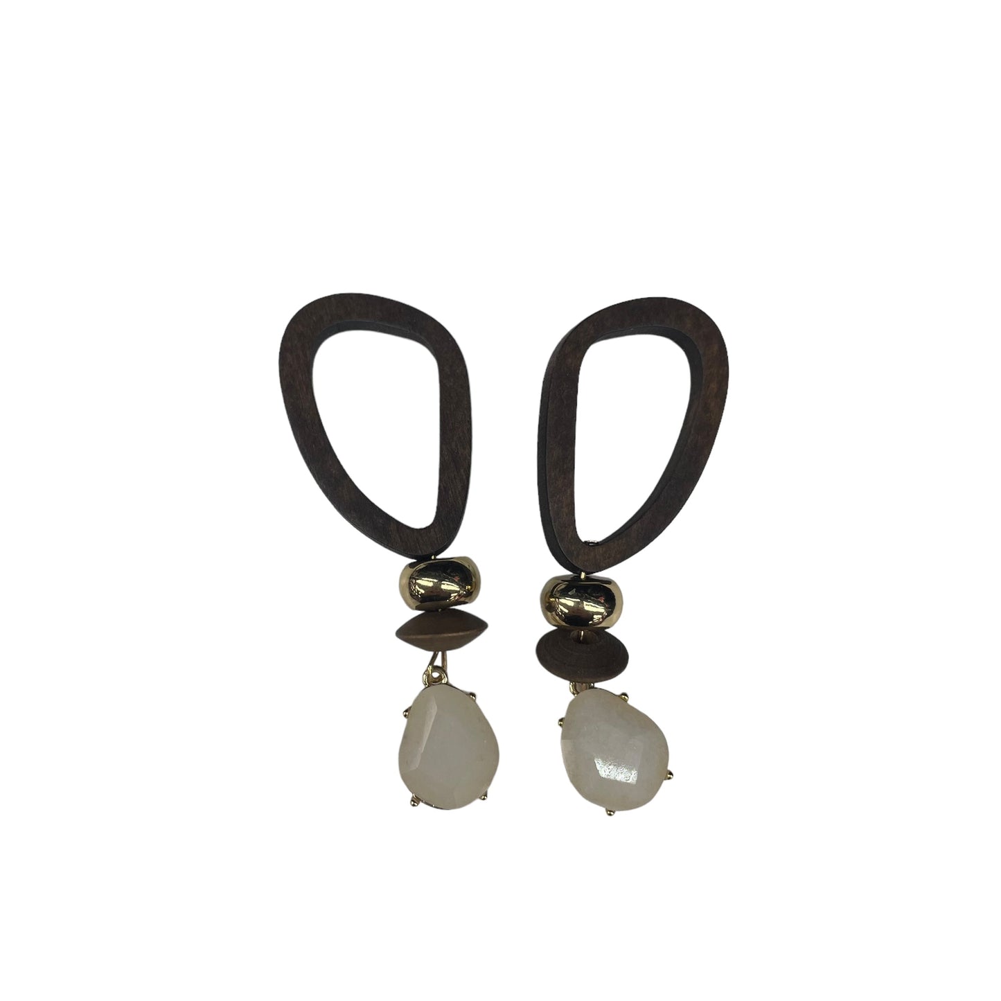 BROWN EARRINGS DANGLE/DROP by CLOTHES MENTOR