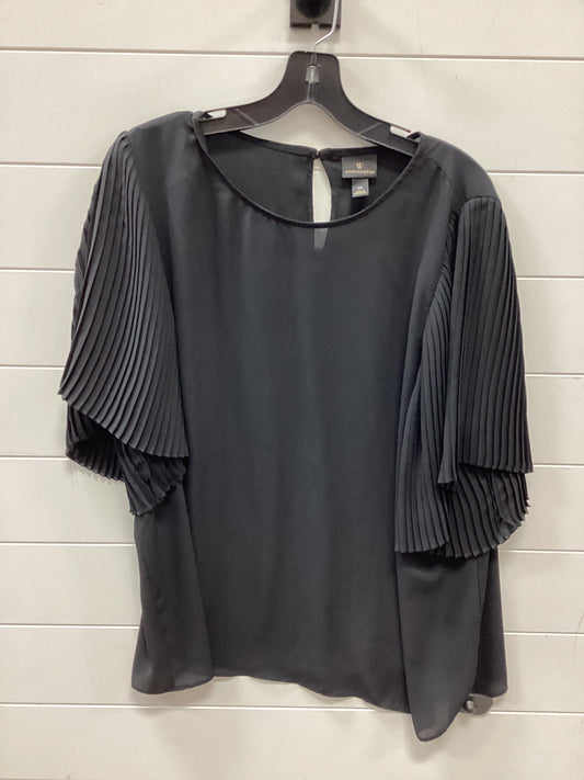 Top Ss By Worthington In Black, Size:Xl