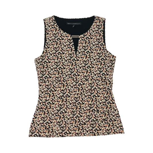 Blouse Sleeveless By White House Black Market In Black, Size:Xs