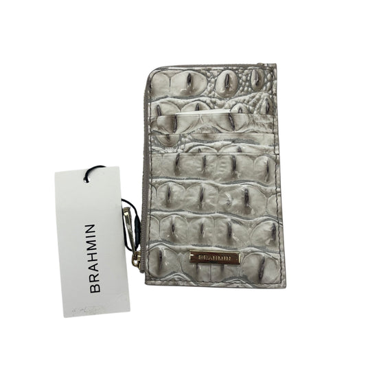 Wallet Designer By Brahmin In Cream, Size:Small