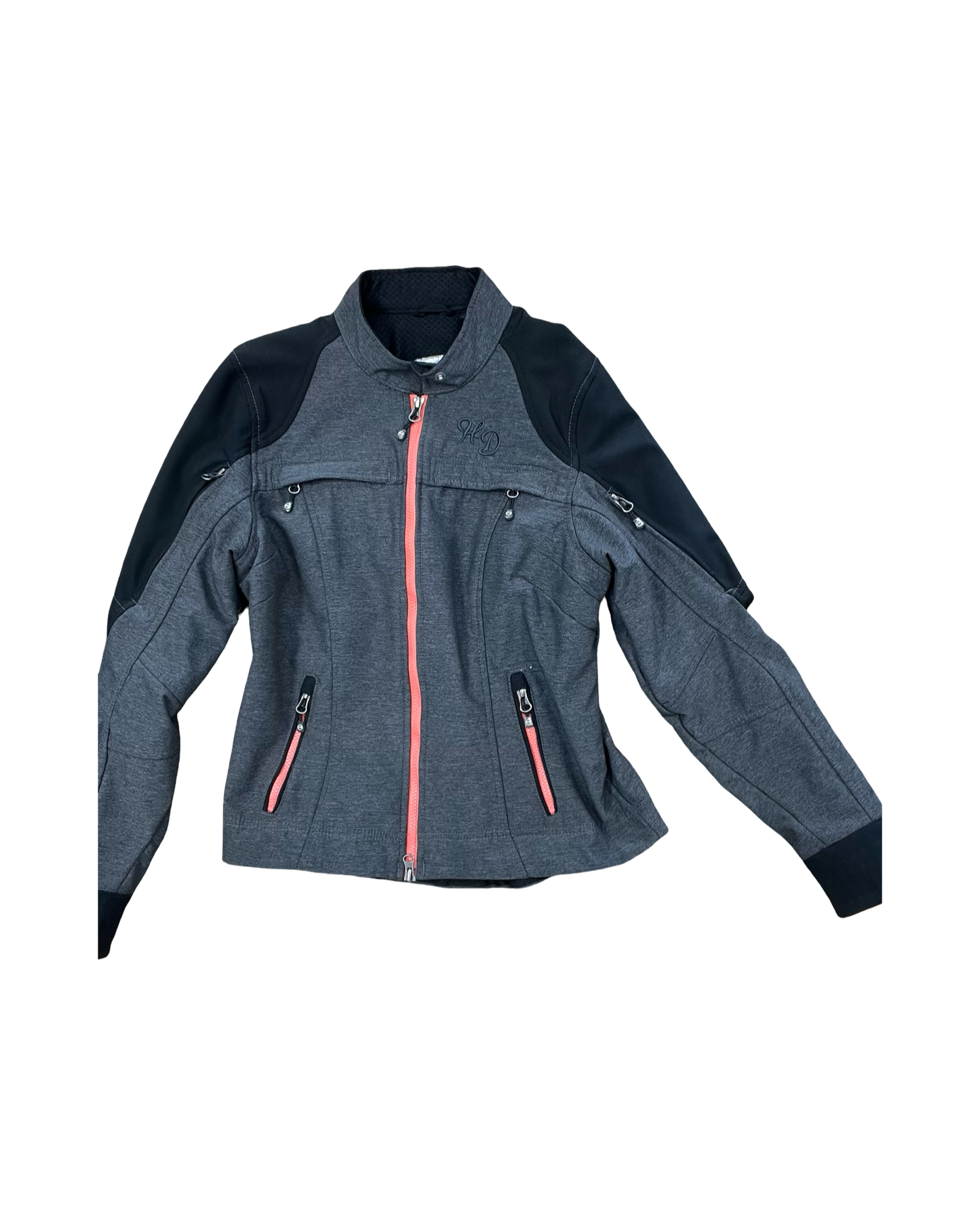 Jacket Other By Harley Davidson In Black & Grey, Size:M