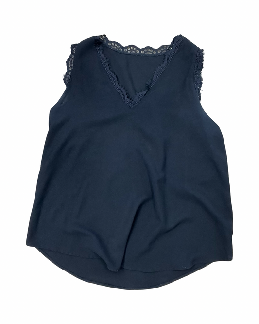 Top Sleeveless By Clothes Mentor In Black, Size:Xl