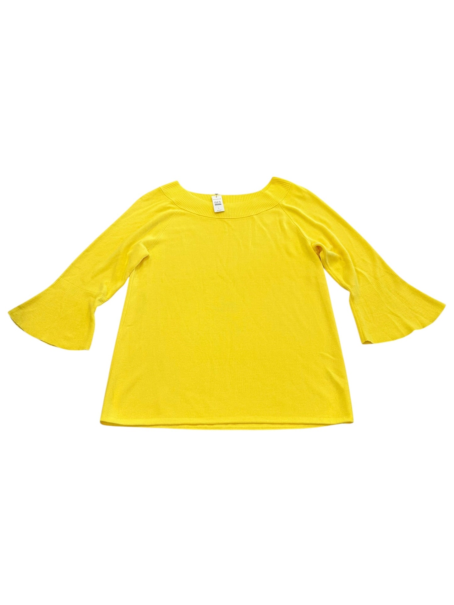 Top Ls By Talbots In Yellow, Size:L