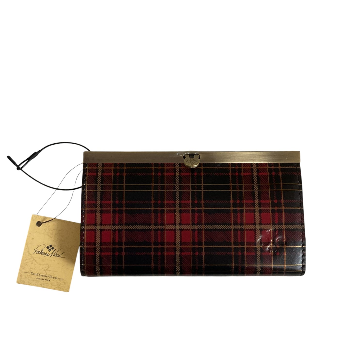 Wallet Designer By Patricia Nash In Black & Red, Size:Medium