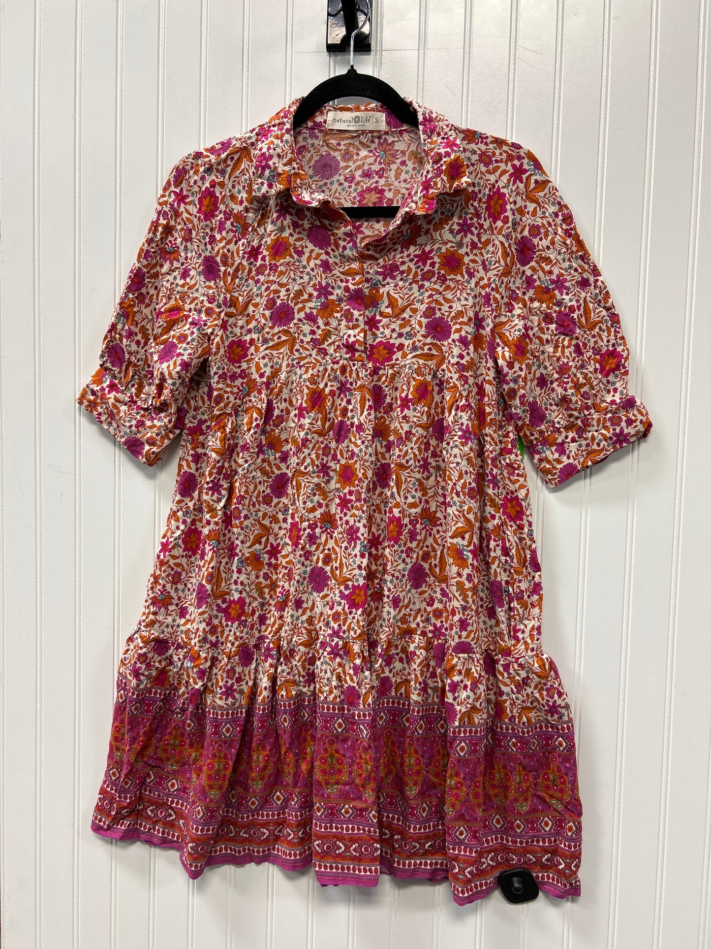 Dress Casual Midi By Natural Life In Multi, Size:S