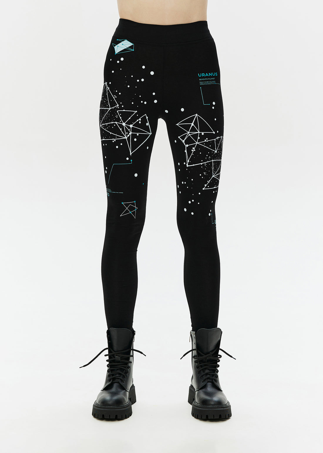 Pants galaxy Leggings By ALMZV In Black, Size: S