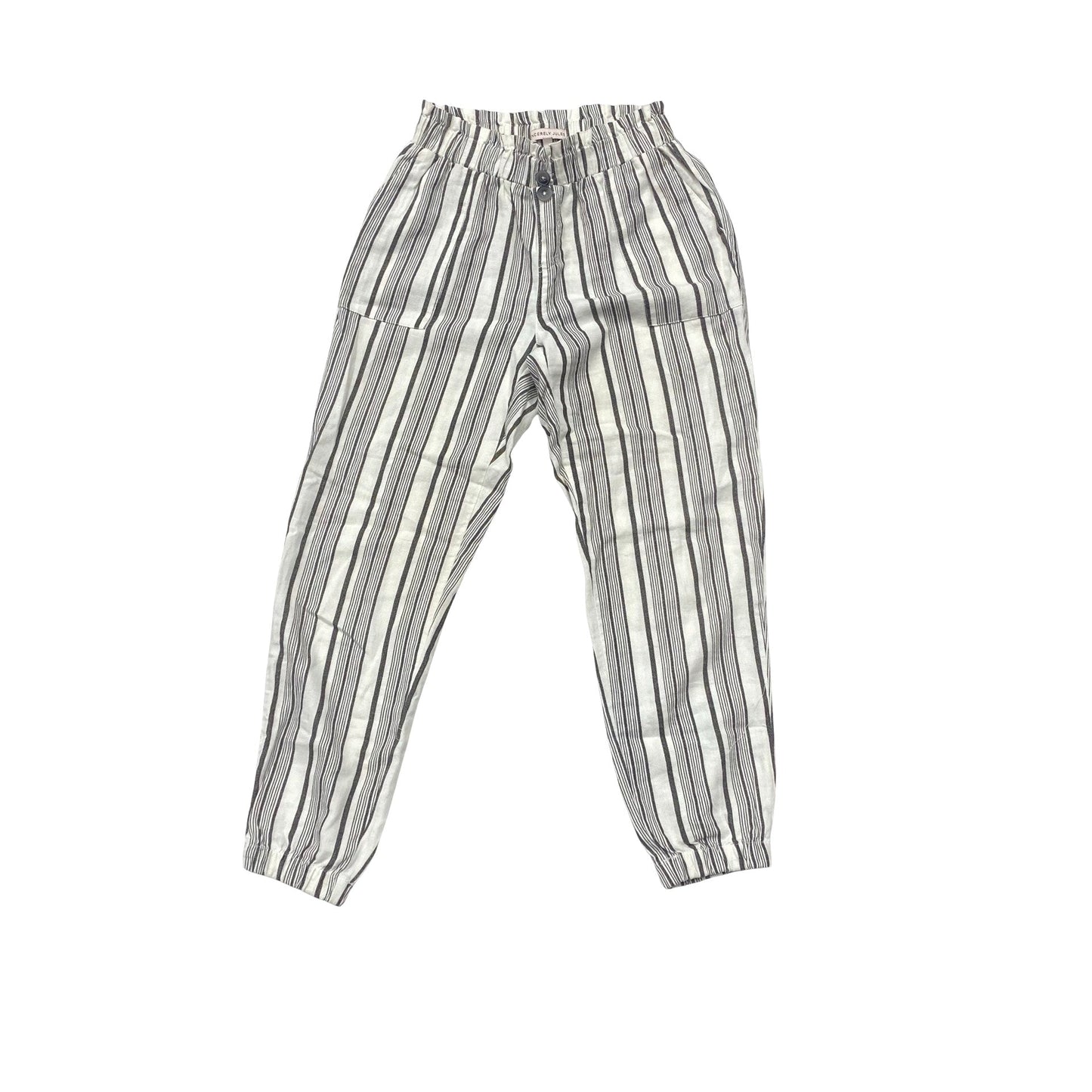 Pants Linen By Sincerely Jules In Striped Pattern, Size:Xs