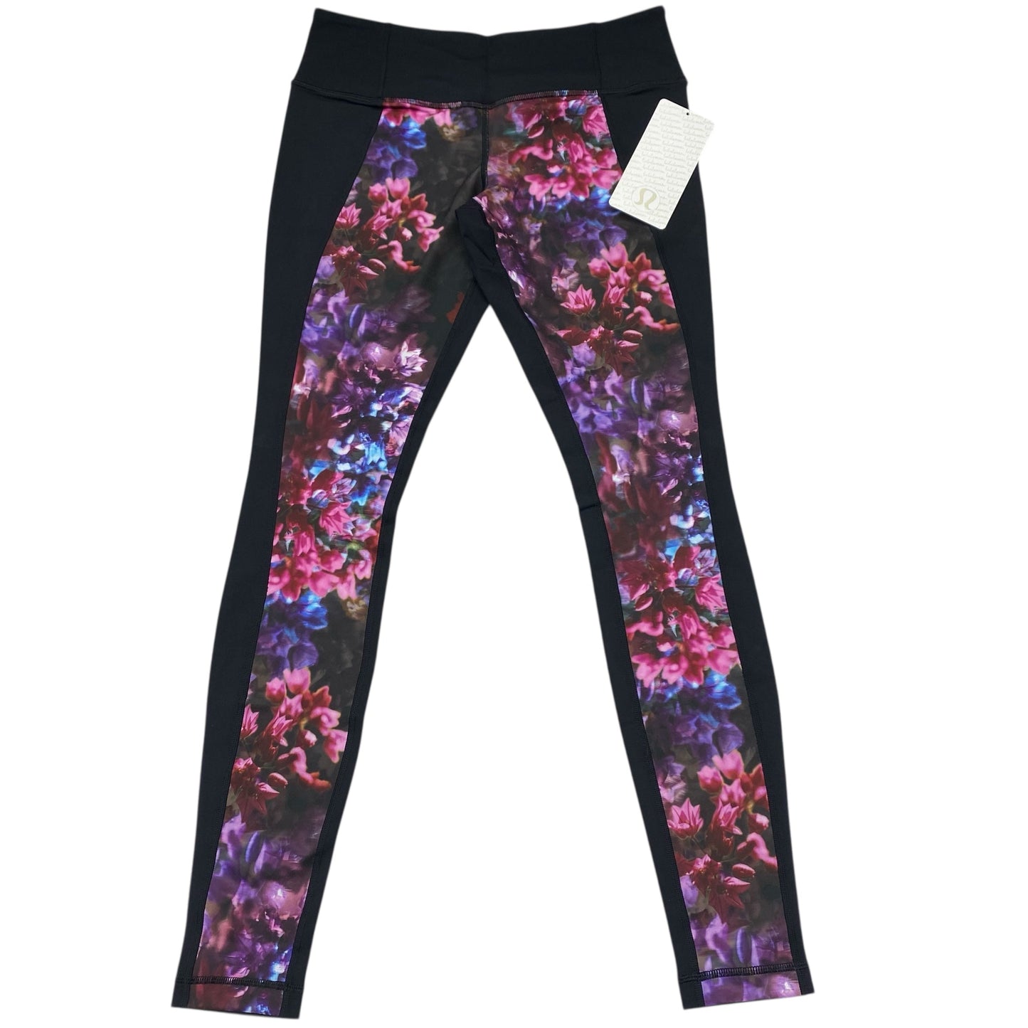 Athletic Leggings By Lululemon In Floral Print, Size:10
