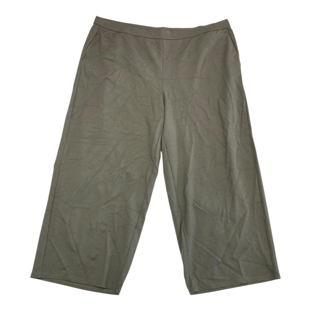 Pants Dress By Eileen Fisher In Green, Size:3X