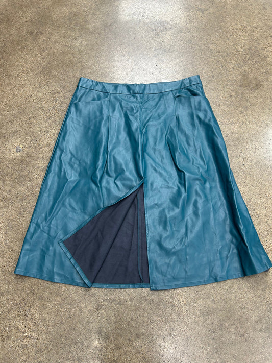 Skirt Maxi By Eloquii In Teal, Size:18