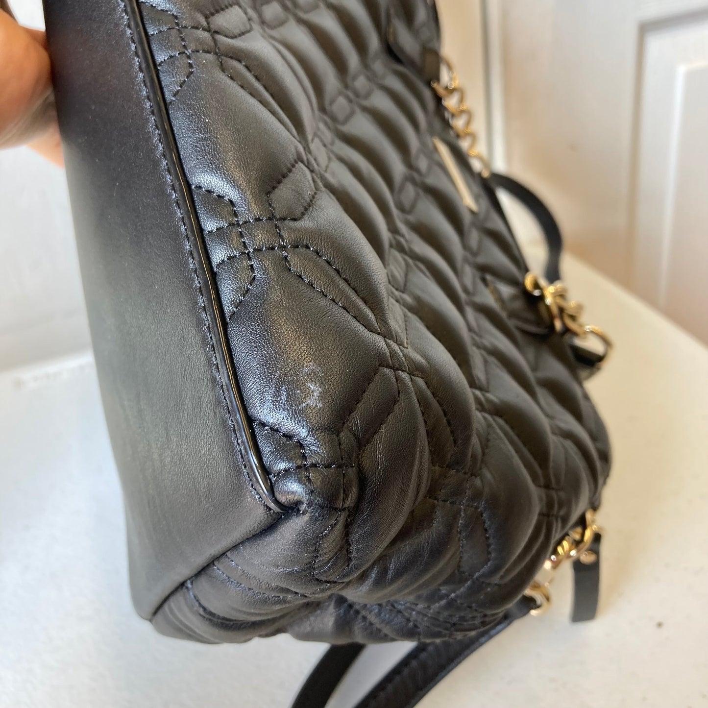 Handbag Designer By Kate Spade In Black, Size:Medium