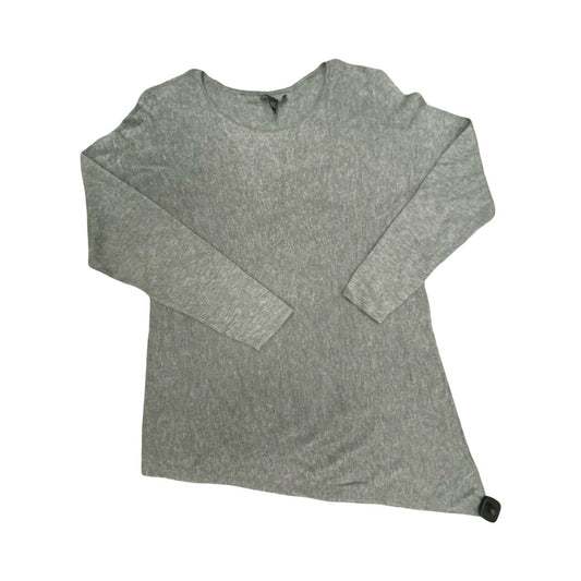 Sweater Designer By Eileen Fisher In Grey, Size:M