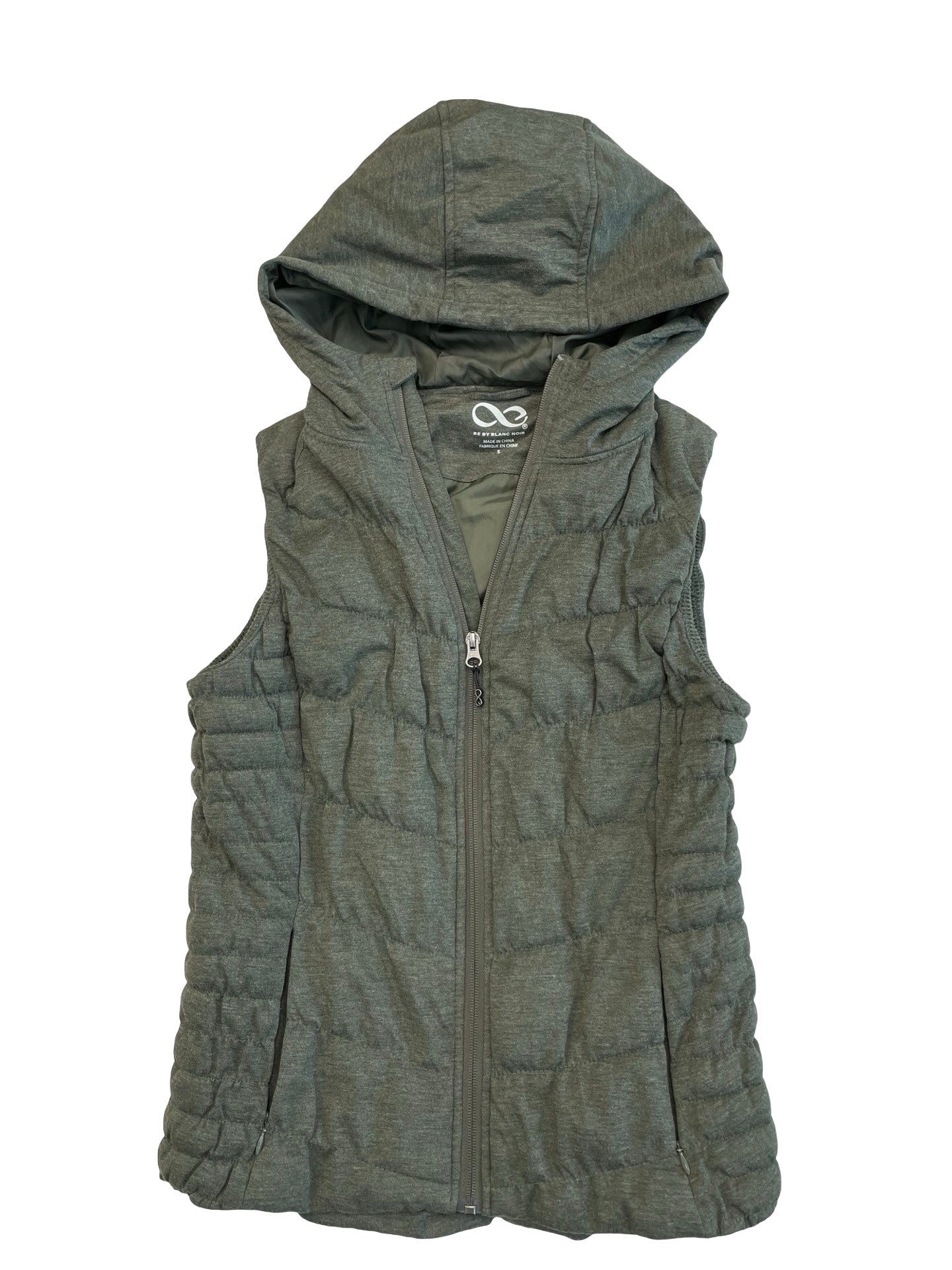 Vest Puffer & Quilted By Blanc Noir In Green, Size:S
