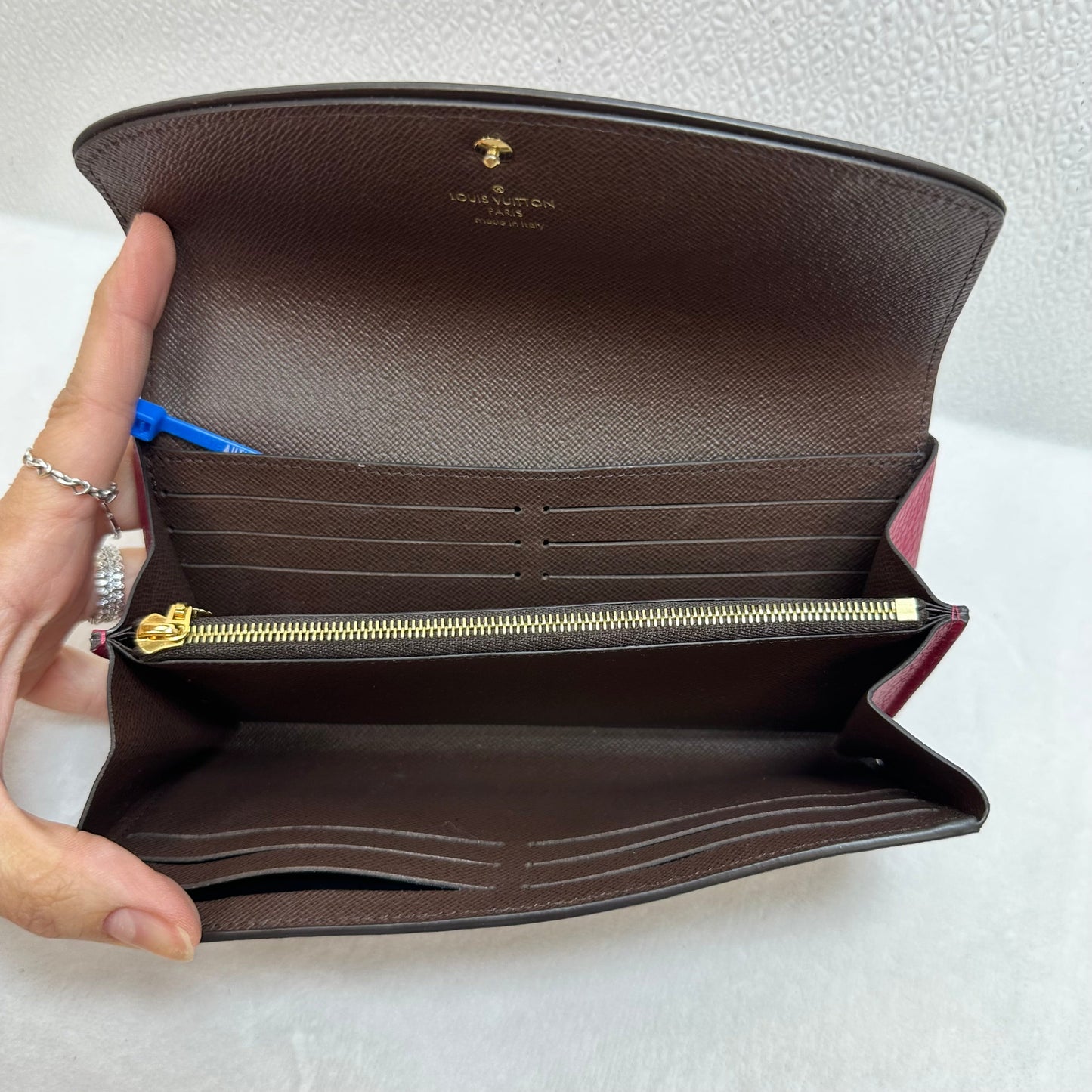 Normandy long Wallet Luxury Designer By Louis Vuitton, Size: Large