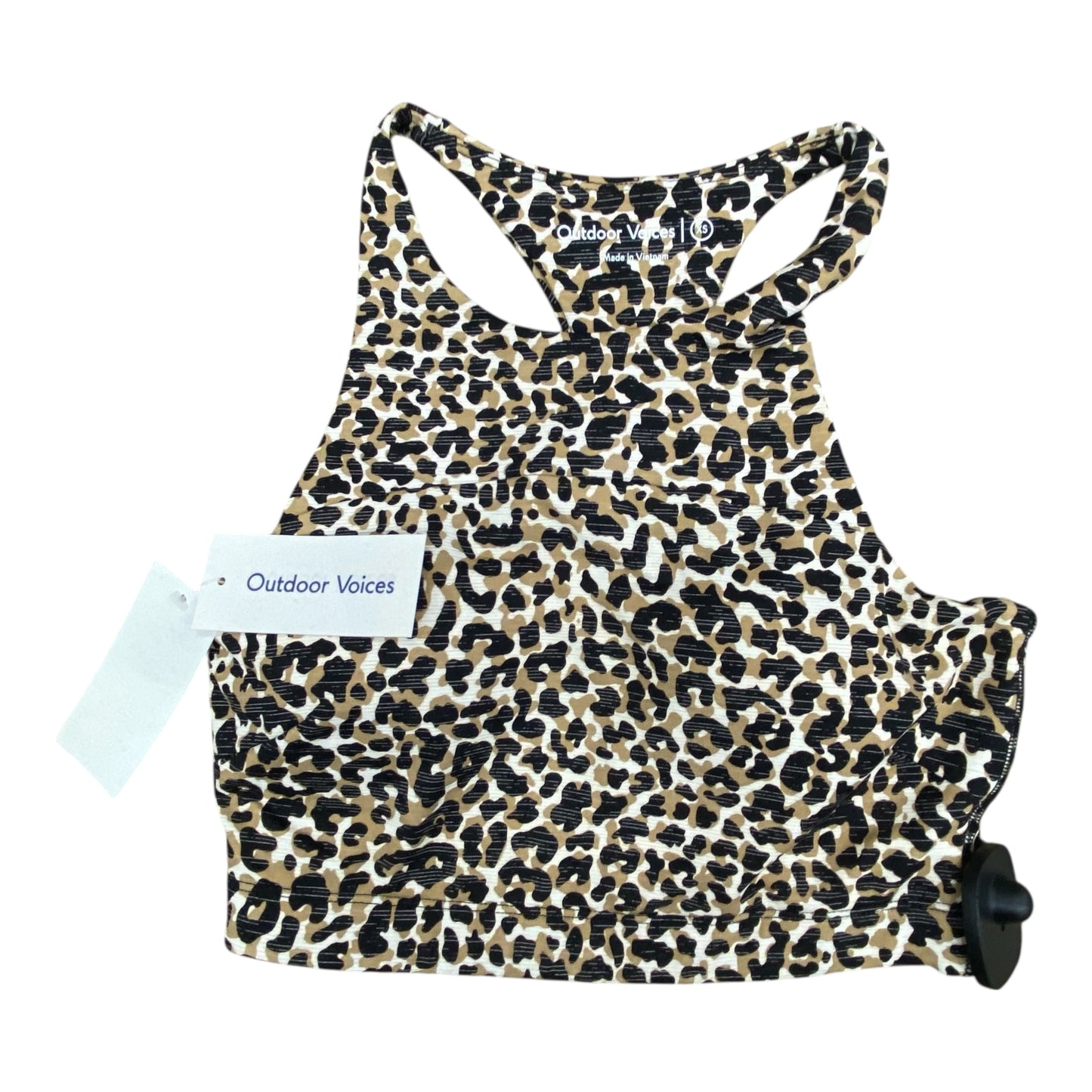 Athletic Bra By Outdoor Voices In Animal Print, Size:Xs