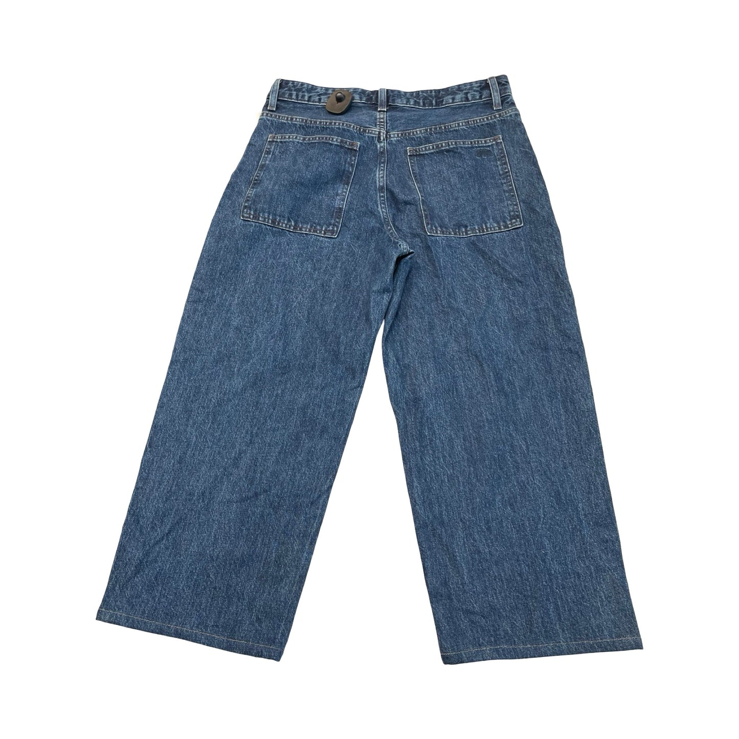 Jeans Cropped By JW Anderson In Blue Denim, Size:10