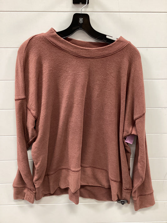 Top Ls By Aerie In Brown, Size:M