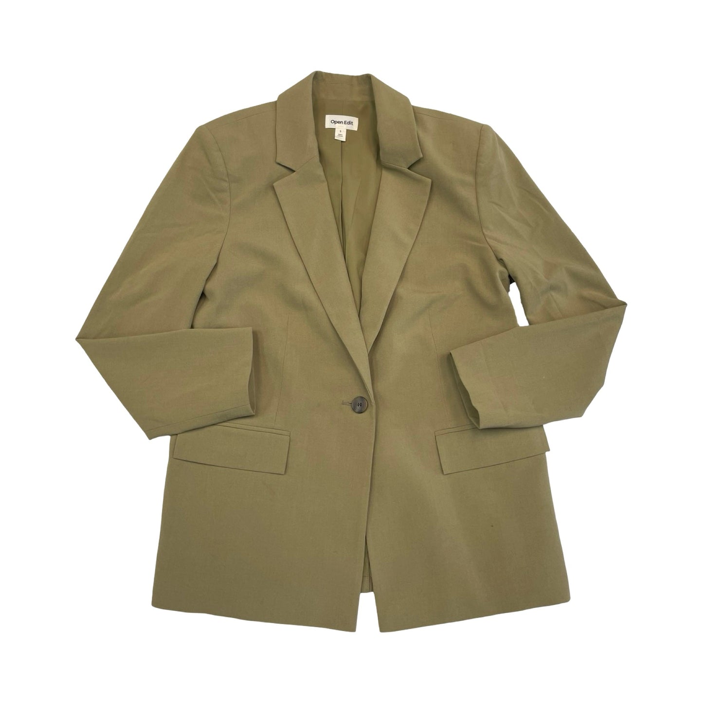 Blazer By Open Edit In Green, Size:S