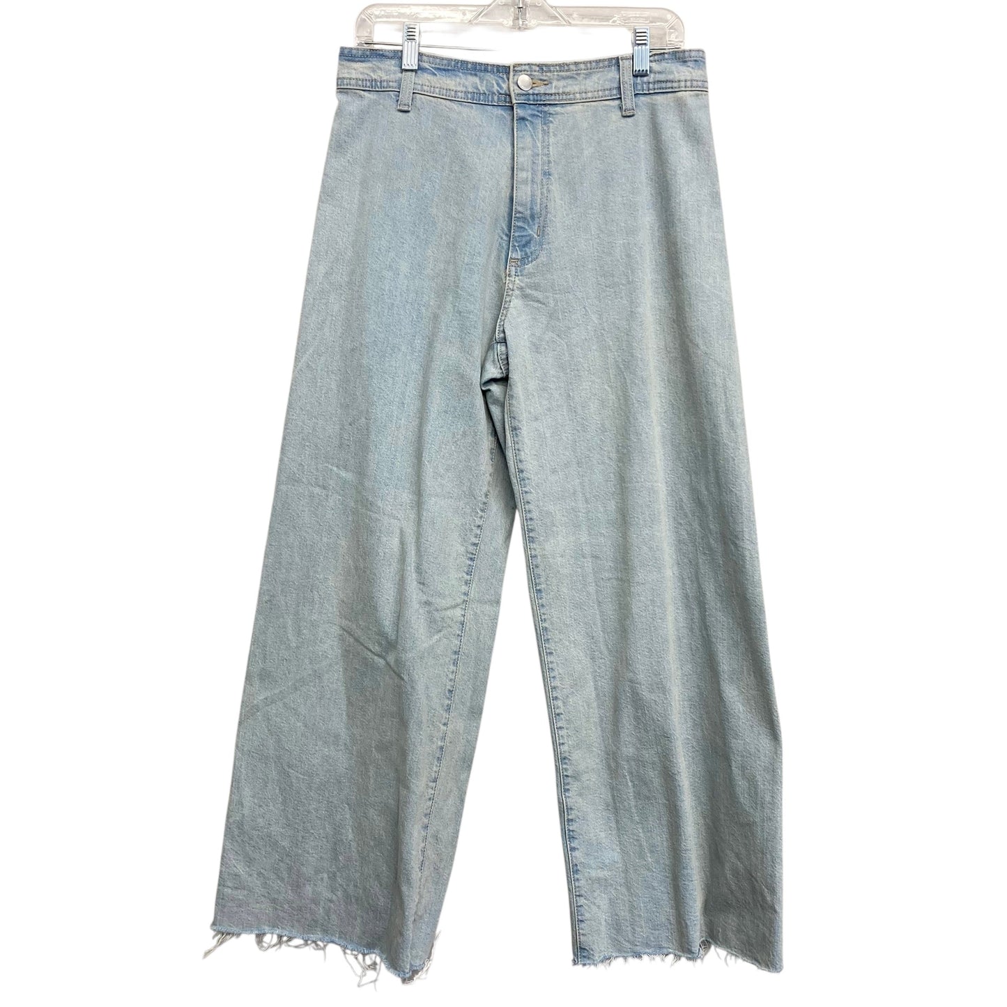 Jeans Wide Leg By Universal Thread In Blue Denim, Size:8