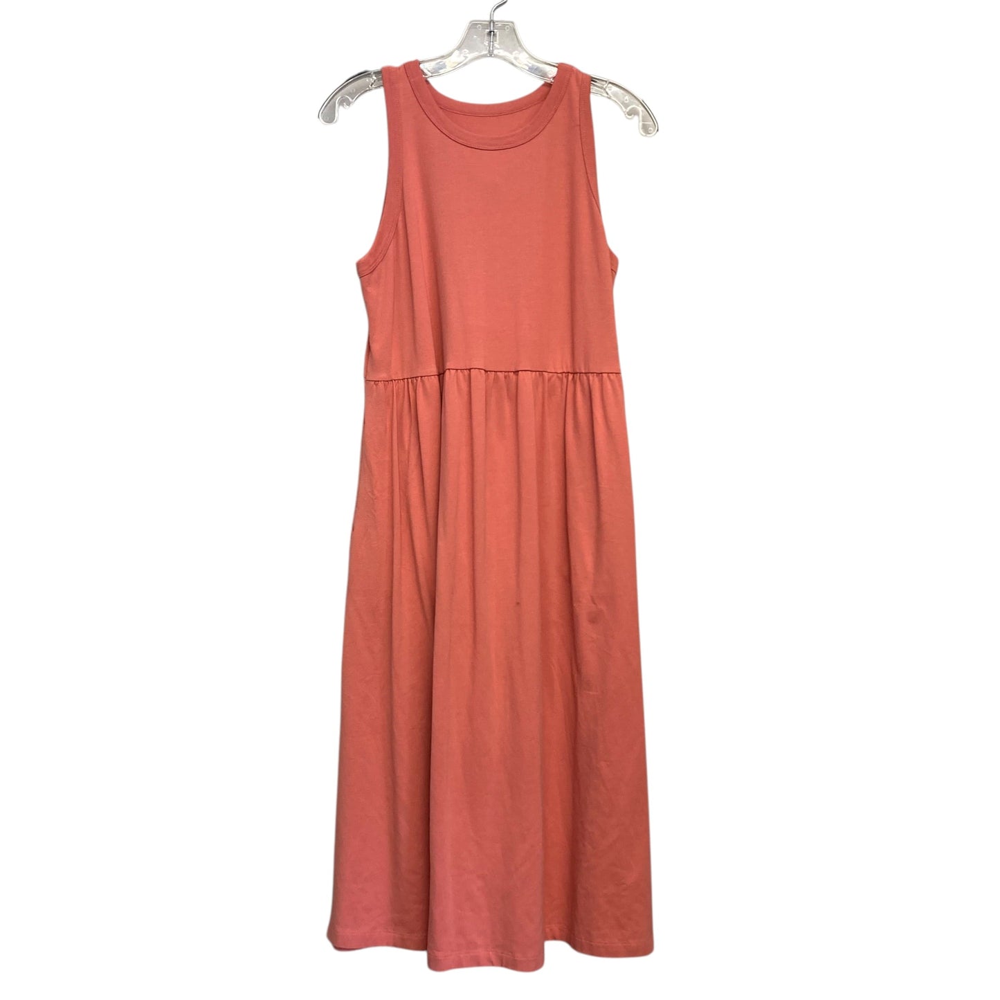 Dress Casual Midi By A New Day In Orange, Size:M