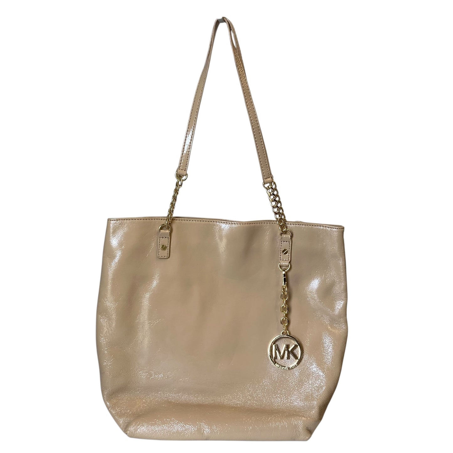 Handbag Designer By Michael Kors In Tan, Size:Large