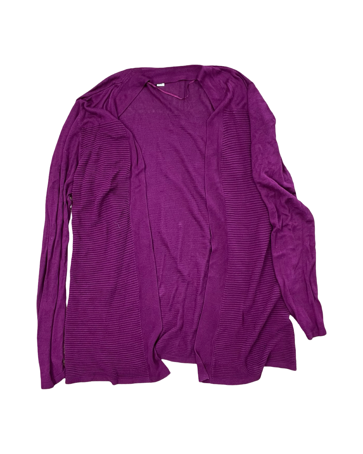 Cardigan By Croft And Barrow In Maroon, Size:M