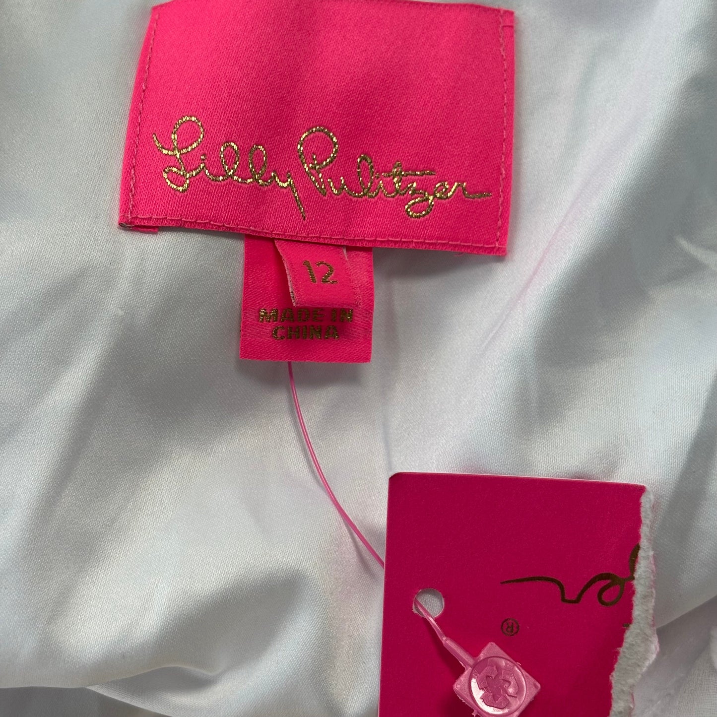 Dress Designer By Lilly Pulitzer In White, Size: L