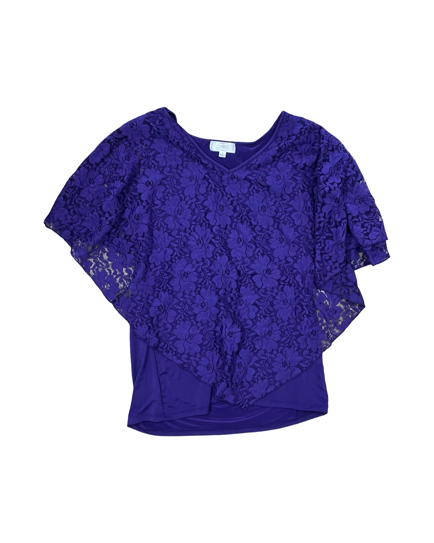 Top Ss By Clothes Mentor In Purple, Size:L