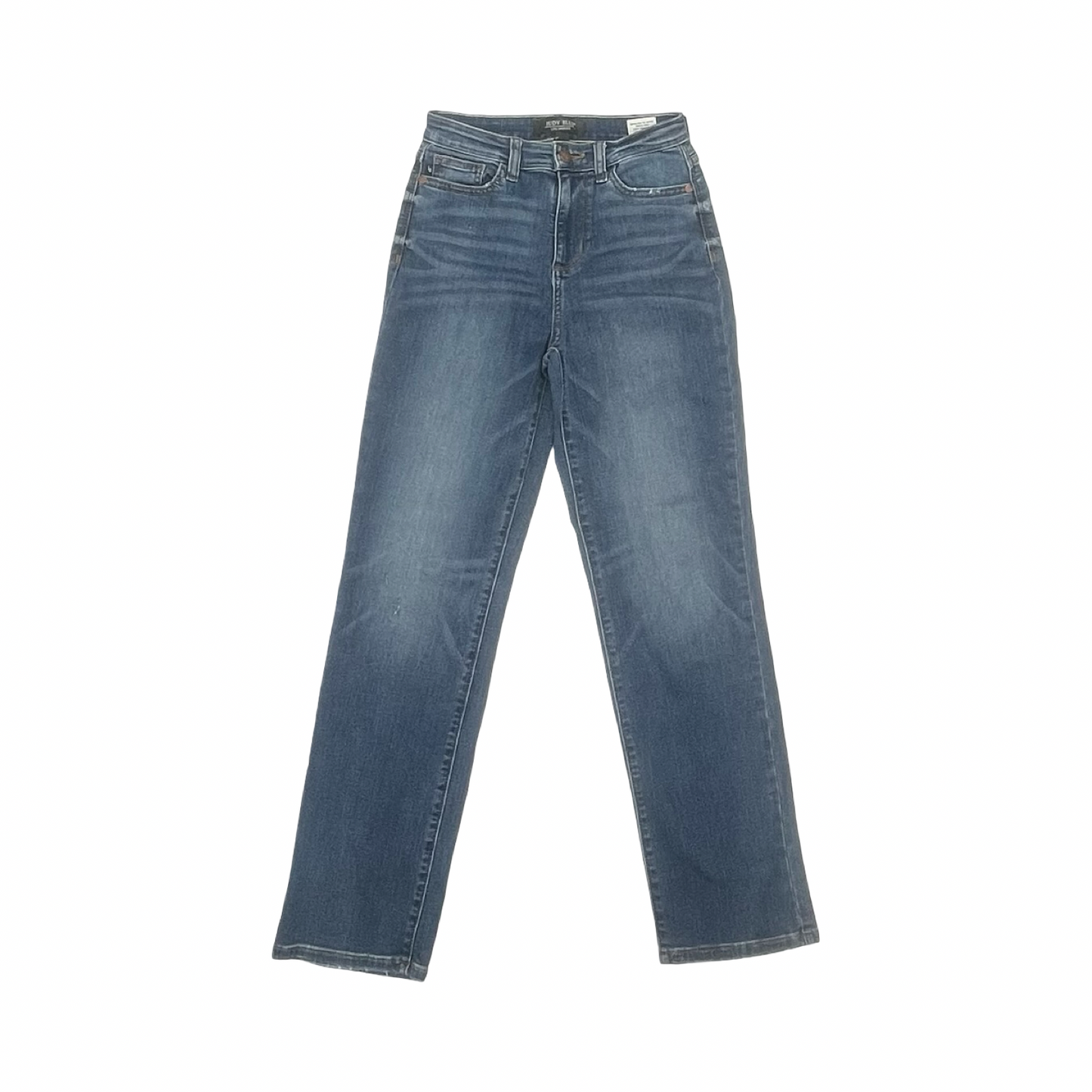 Jeans Straight By Levis In Blue Denim, Size:12