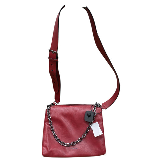 Handbag By Calvin Klein In Red, Size:Medium
