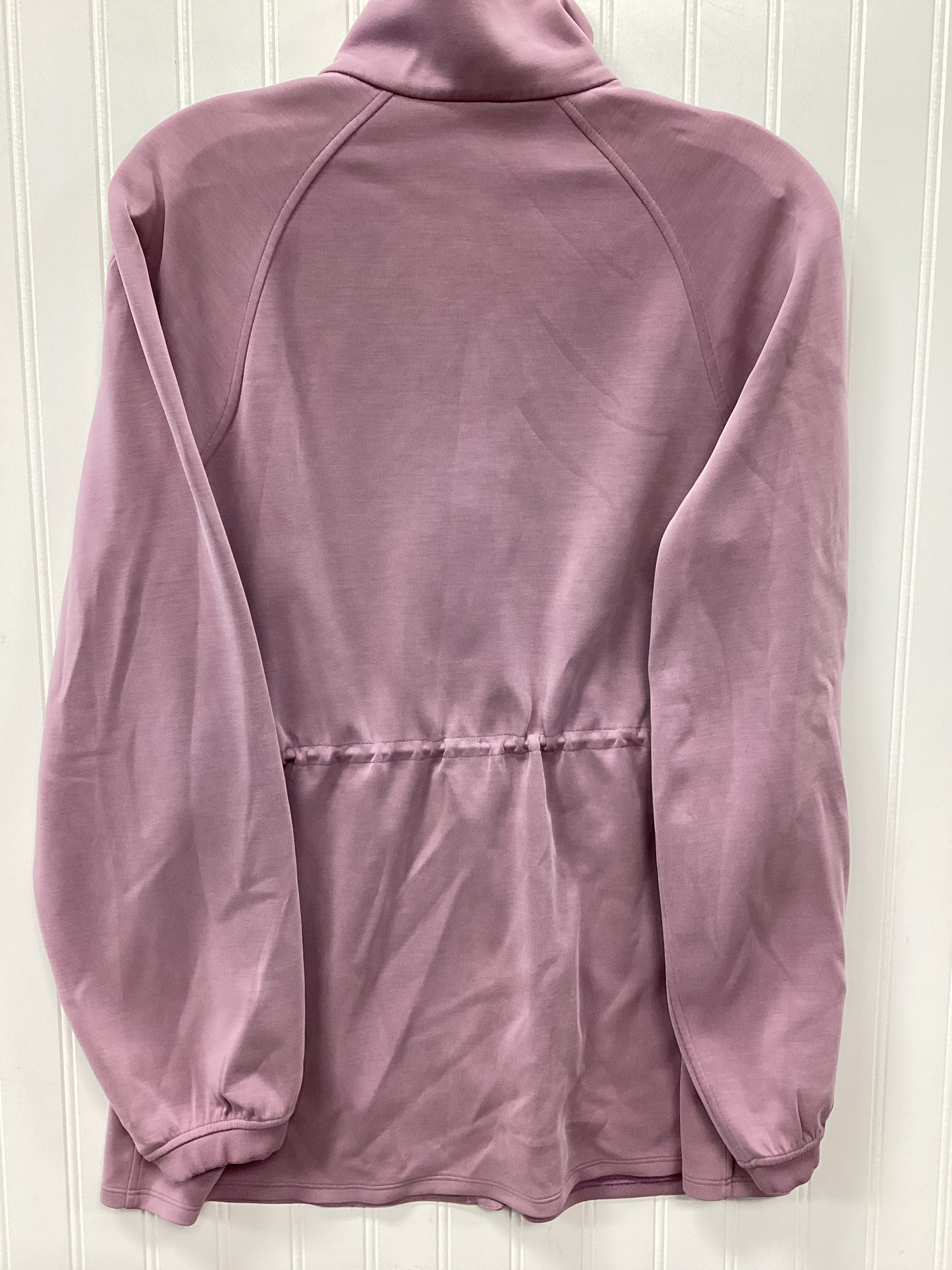 Athletic Jacket By Lululemon In Purple, Size:M