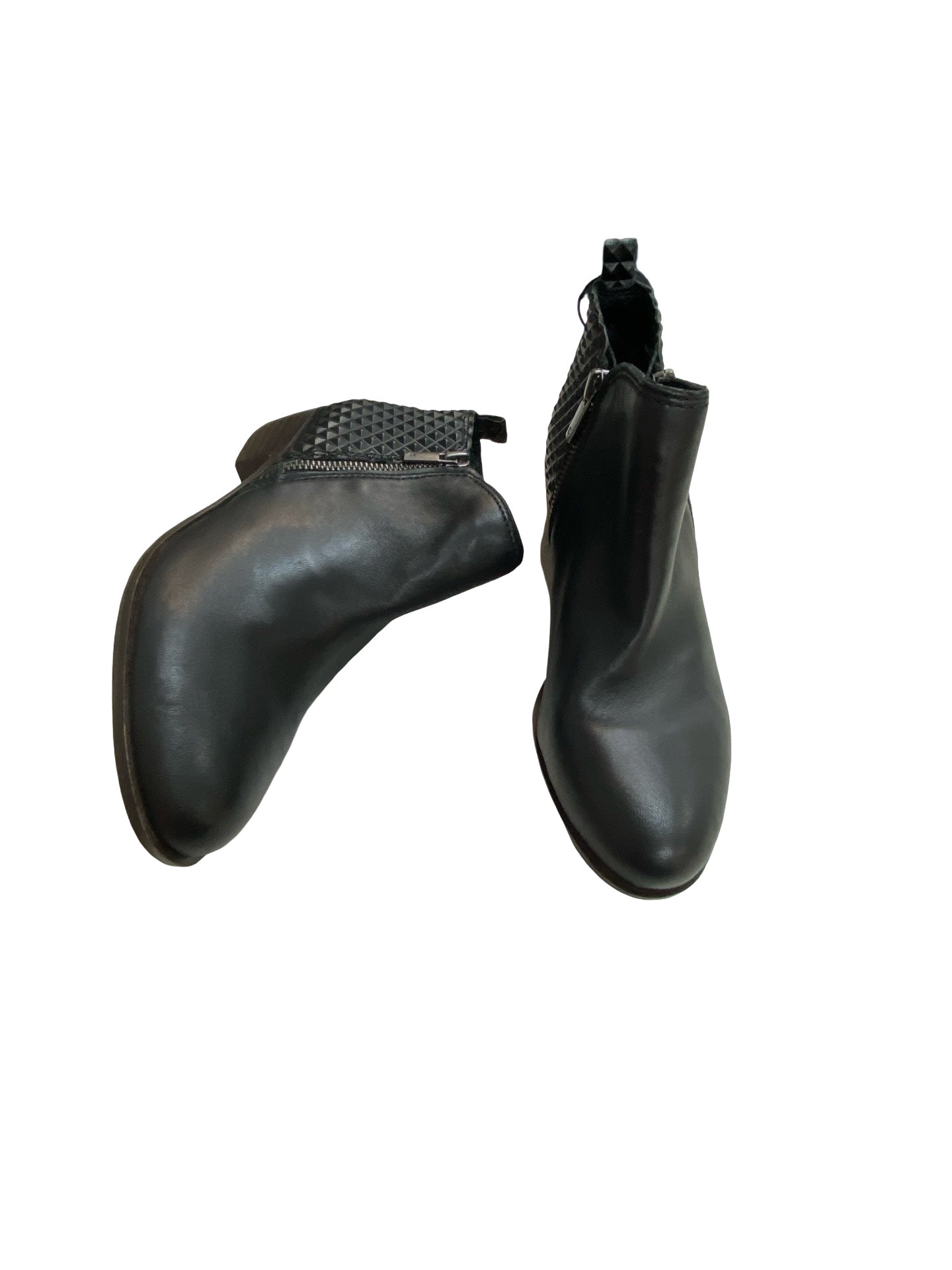 Boots Ankle Heels By Lucky Brand In Black, Size:7.5