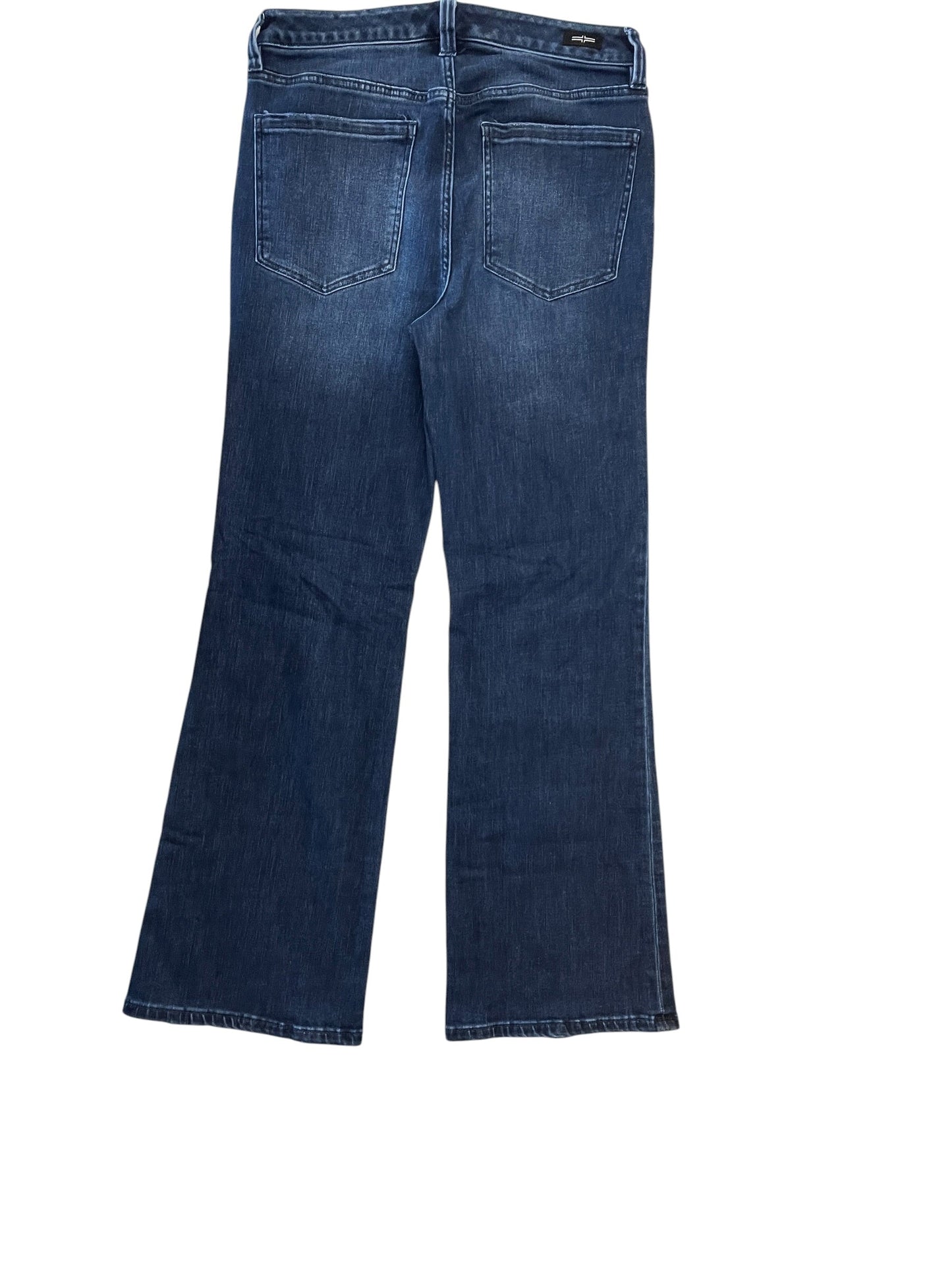 Jeans Flared By Liverpool In Blue Denim, Size:8