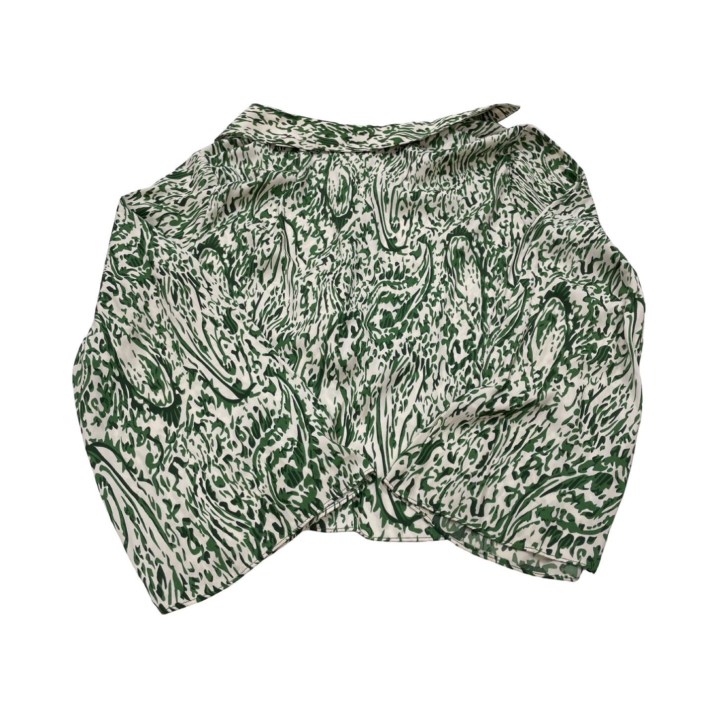 Top Ls By Rachel Zoe In Green & White, Size:M