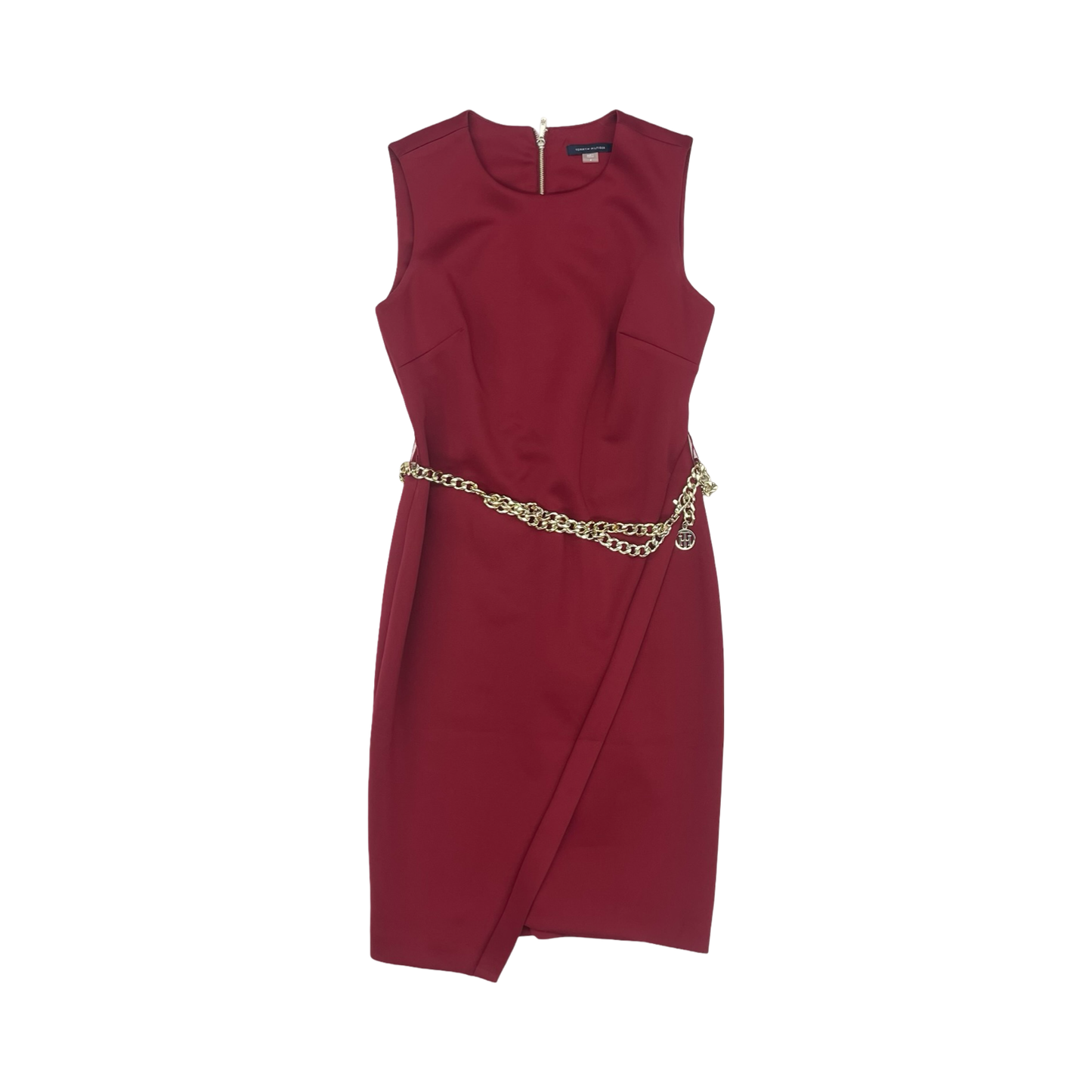 Dress Work By Tommy Hilfiger In Red, Size:4